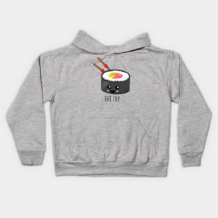 Eat Me Futo Maki Sushi Kids Hoodie